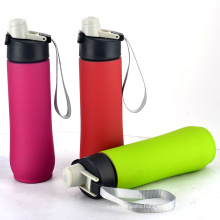 Attractive Price New Type Stainless Steel Sport Water Bottle Plastic
